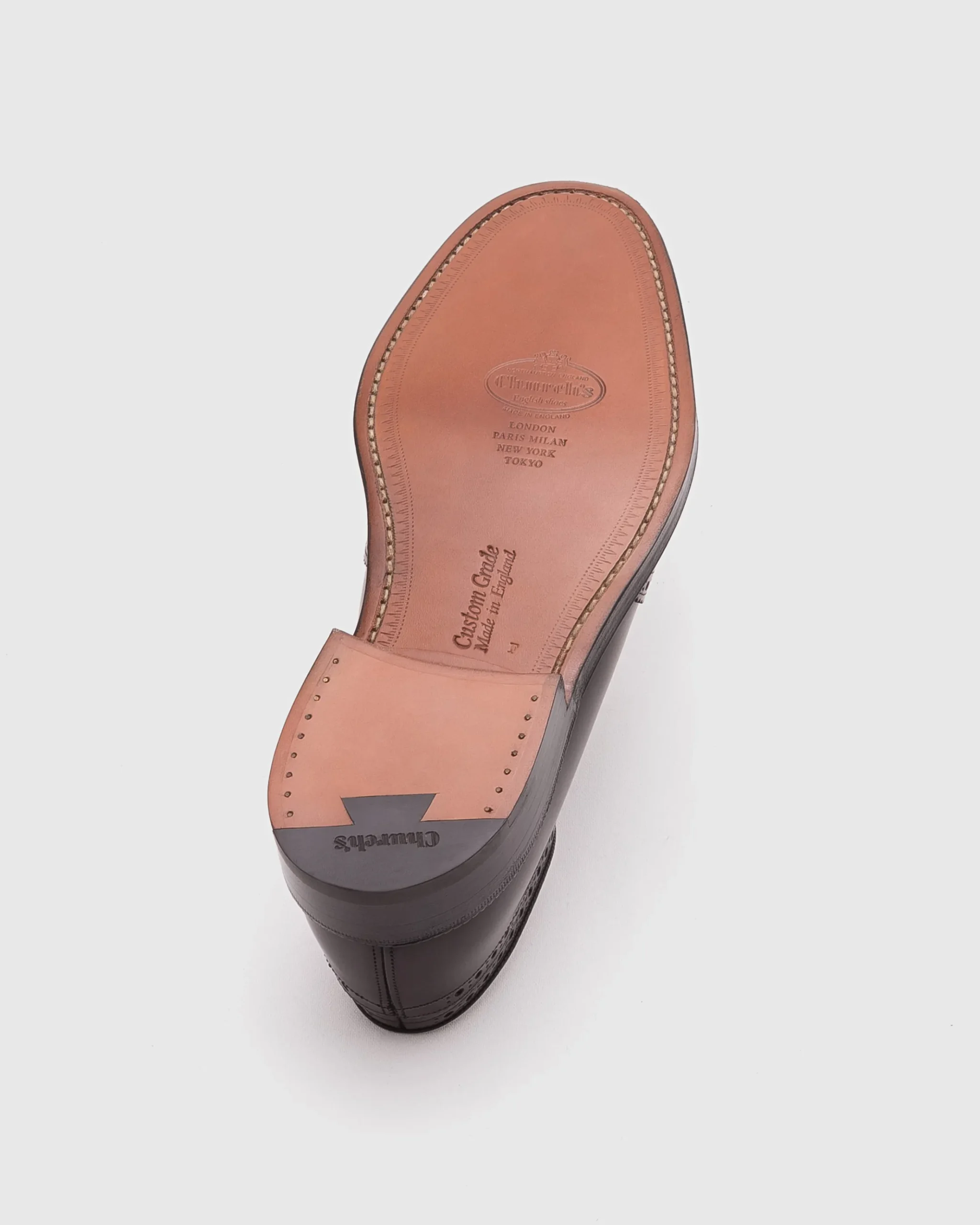 Grafton 173 - Polished Binder Derby Brogue