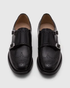 Lana R - Brushed-leather lace-ups