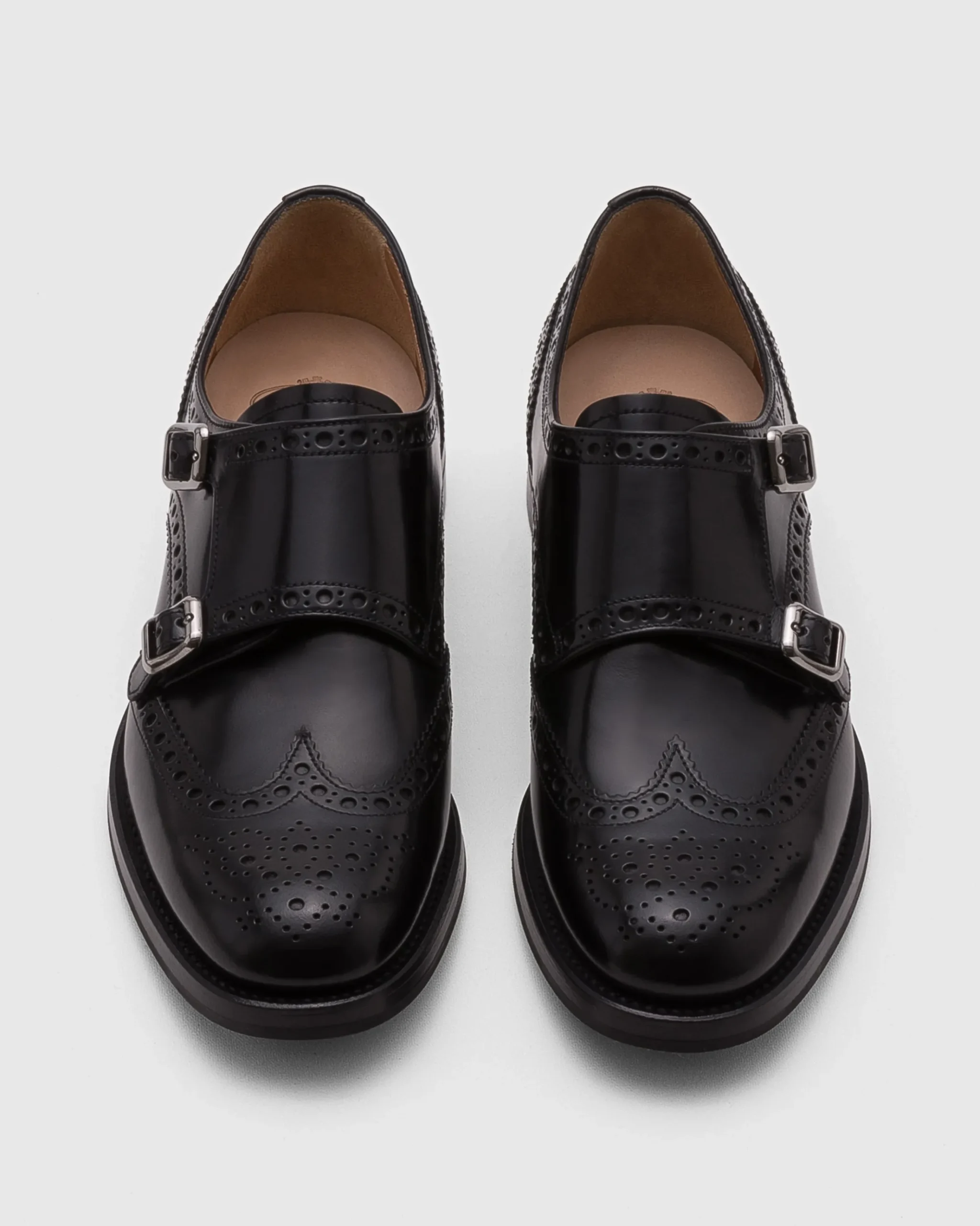 Lana R - Brushed-leather lace-ups