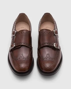 Lana R - Polished Fumè Monk Brogue