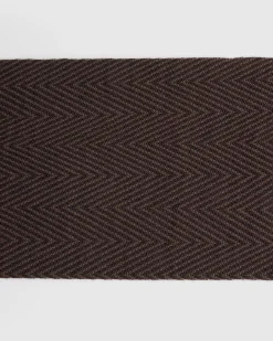 Long socks with herringbone pattern - Herringbone Wool Long Socks