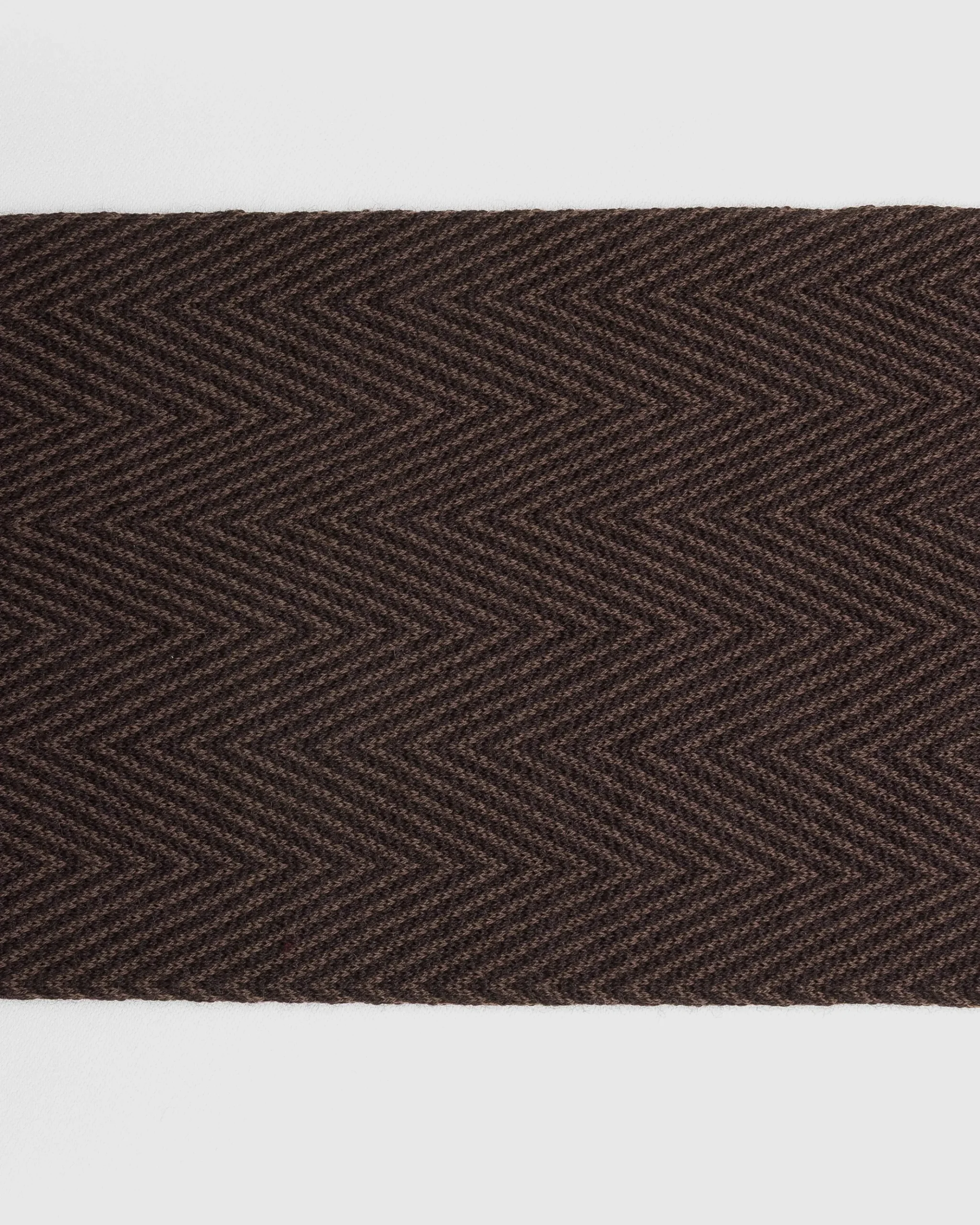 Long socks with herringbone pattern - Herringbone Wool Long Socks