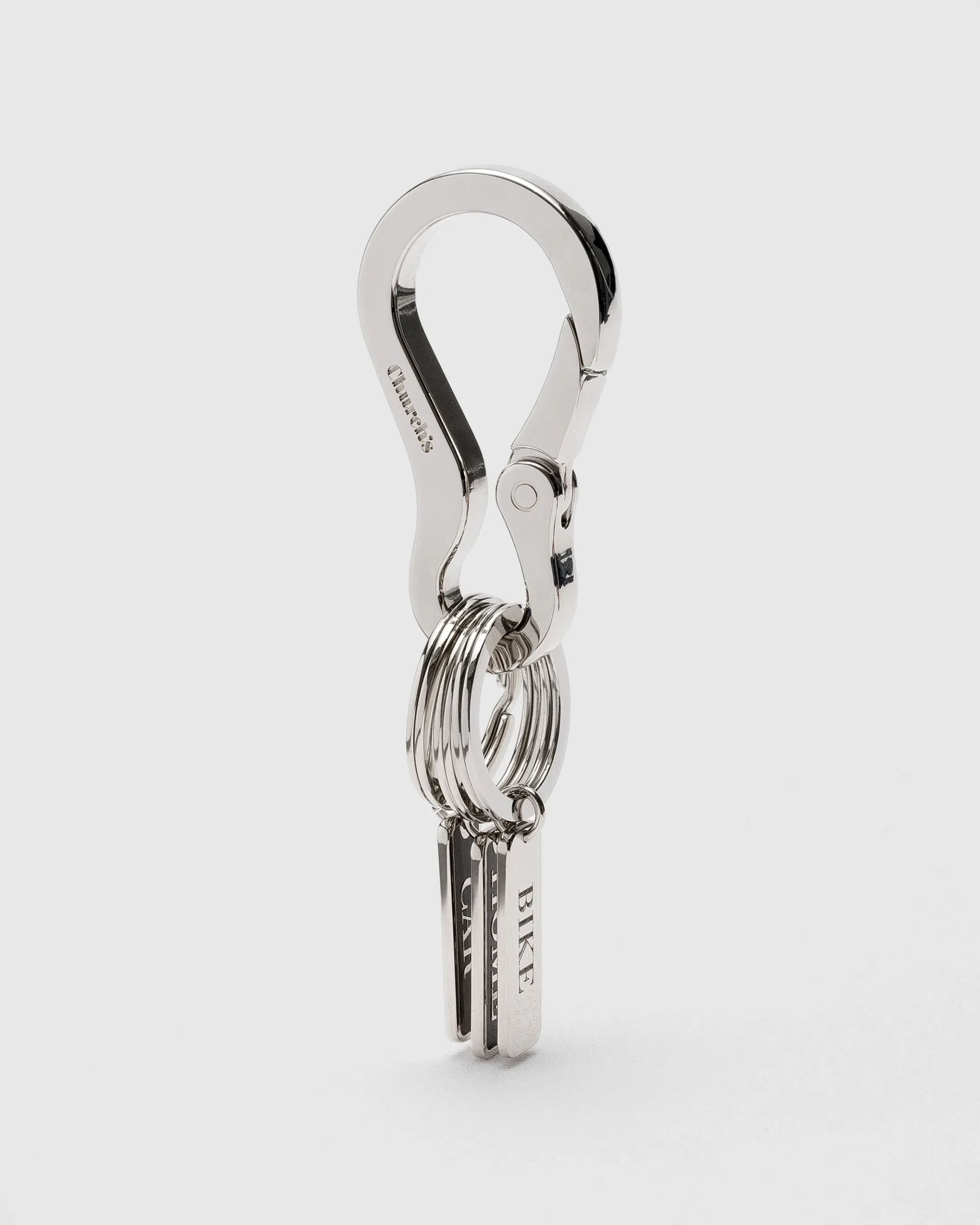 Loop Keyring - Enameled Steel Charm