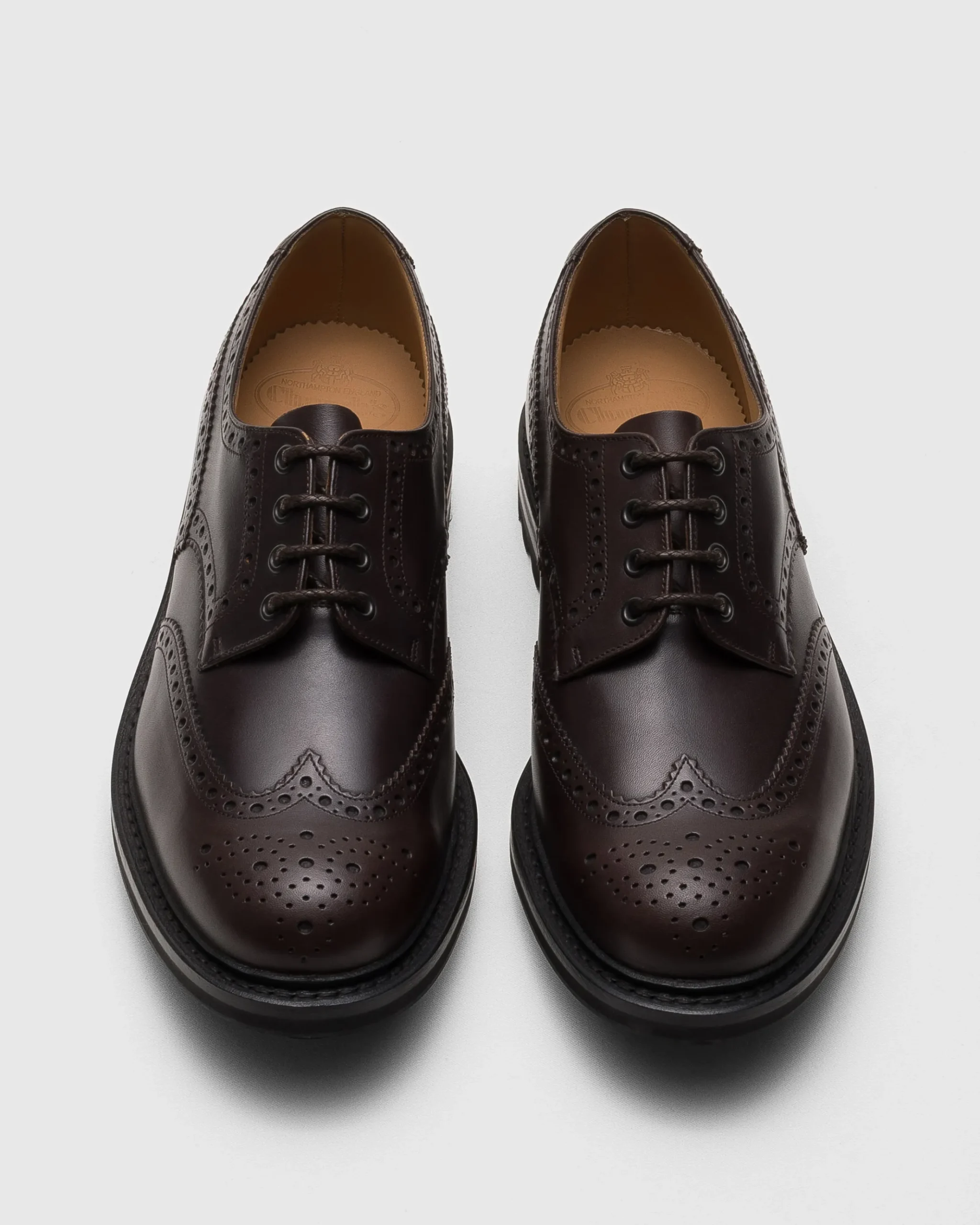 Mc Pherson LW - Fumé Brushed Leather Derby Brogue