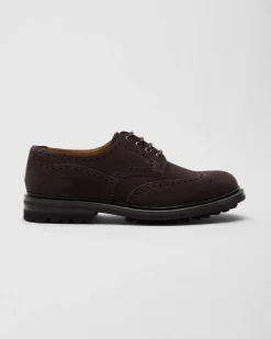 Mc Pherson LW - Suede Derby Brogue