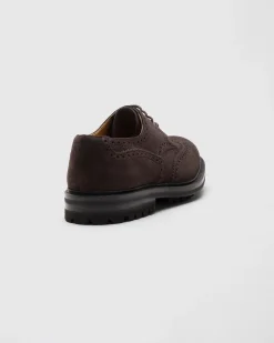 Mc Pherson LW - Suede Derby Brogue