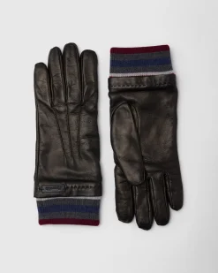 Mens Gloves - Nappa and Knit Men's Gloves