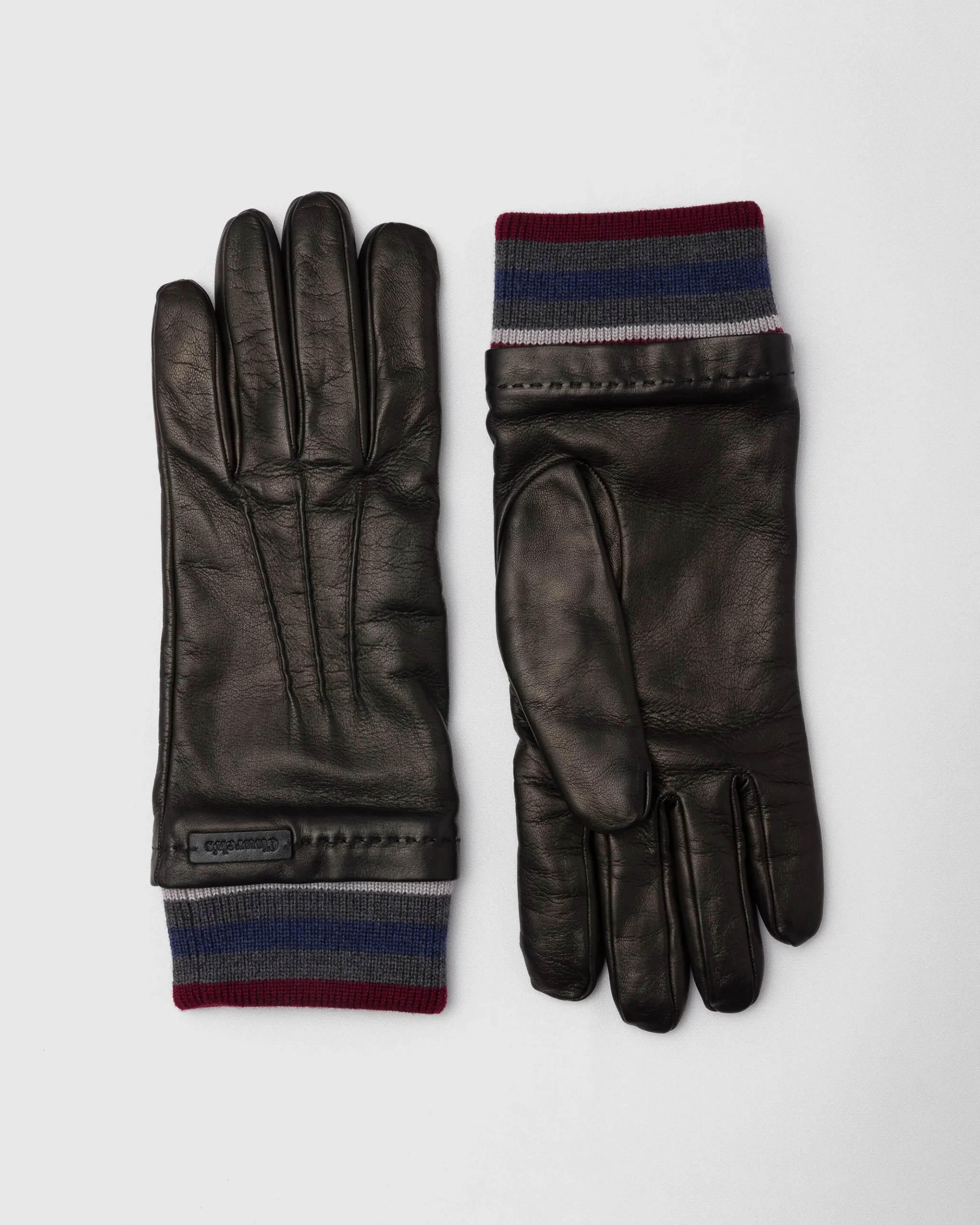 Mens Gloves - Nappa and Knit Men's Gloves