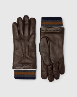 Mens Gloves - Nappa and Knit Men's Gloves