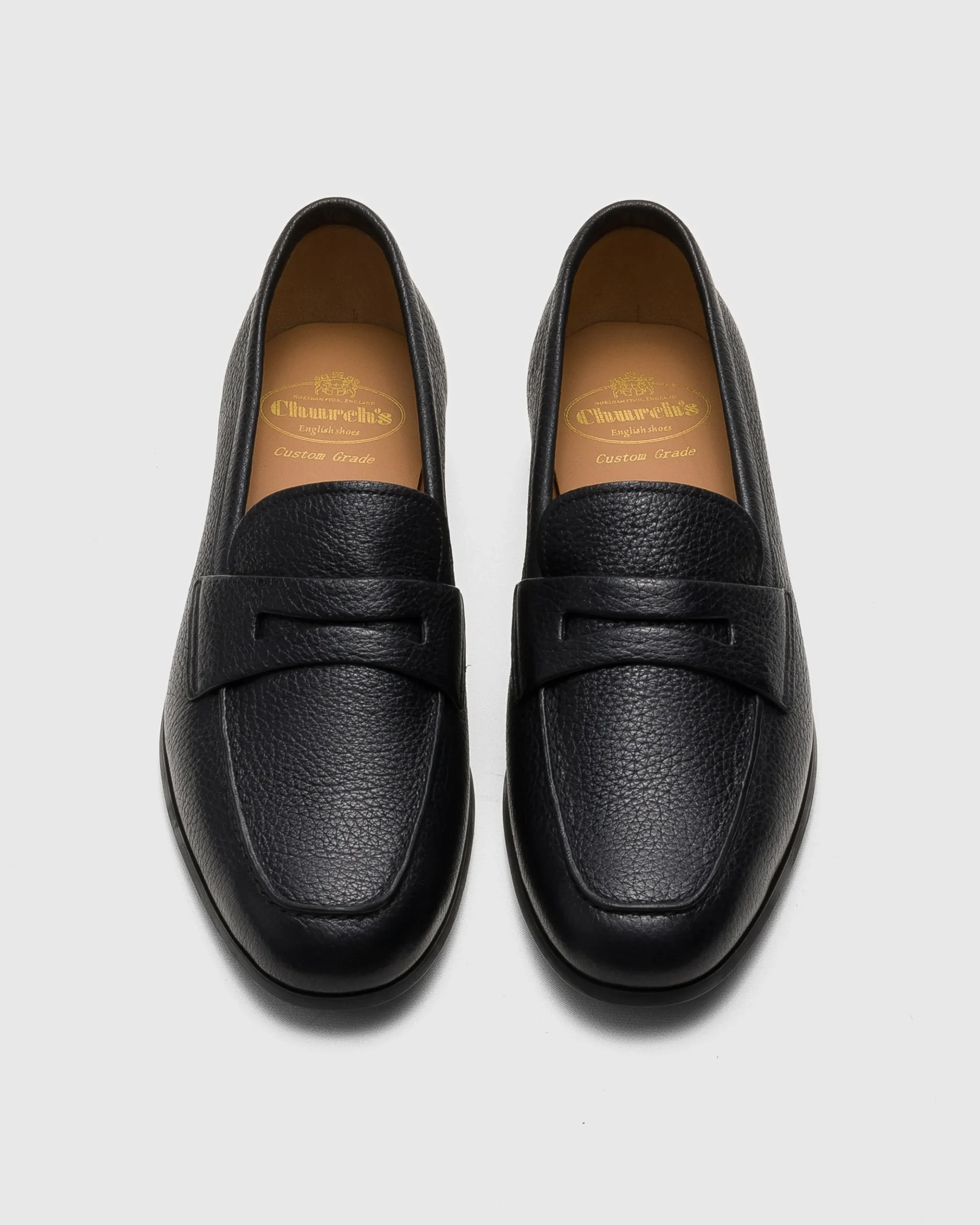 Milton - Deerskin Loafer with Antique Finish