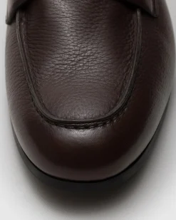 Milton - Deerskin Loafer with Antique Finish