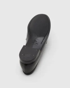 Natalie - Polished Fumé Leather Loafer