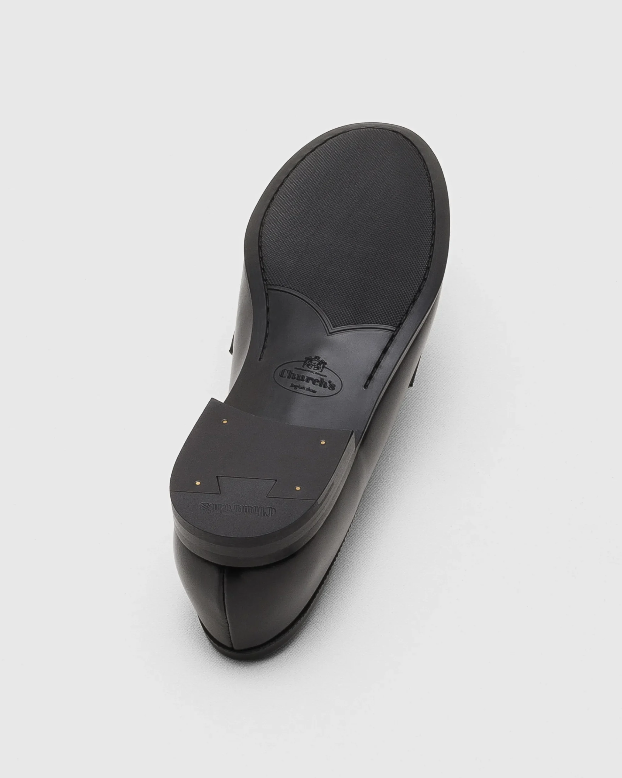 Natalie - Polished Fumé Leather Loafer