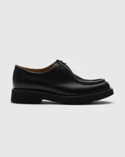 Nelly - Soft Grain Leather and Wool Lace-up