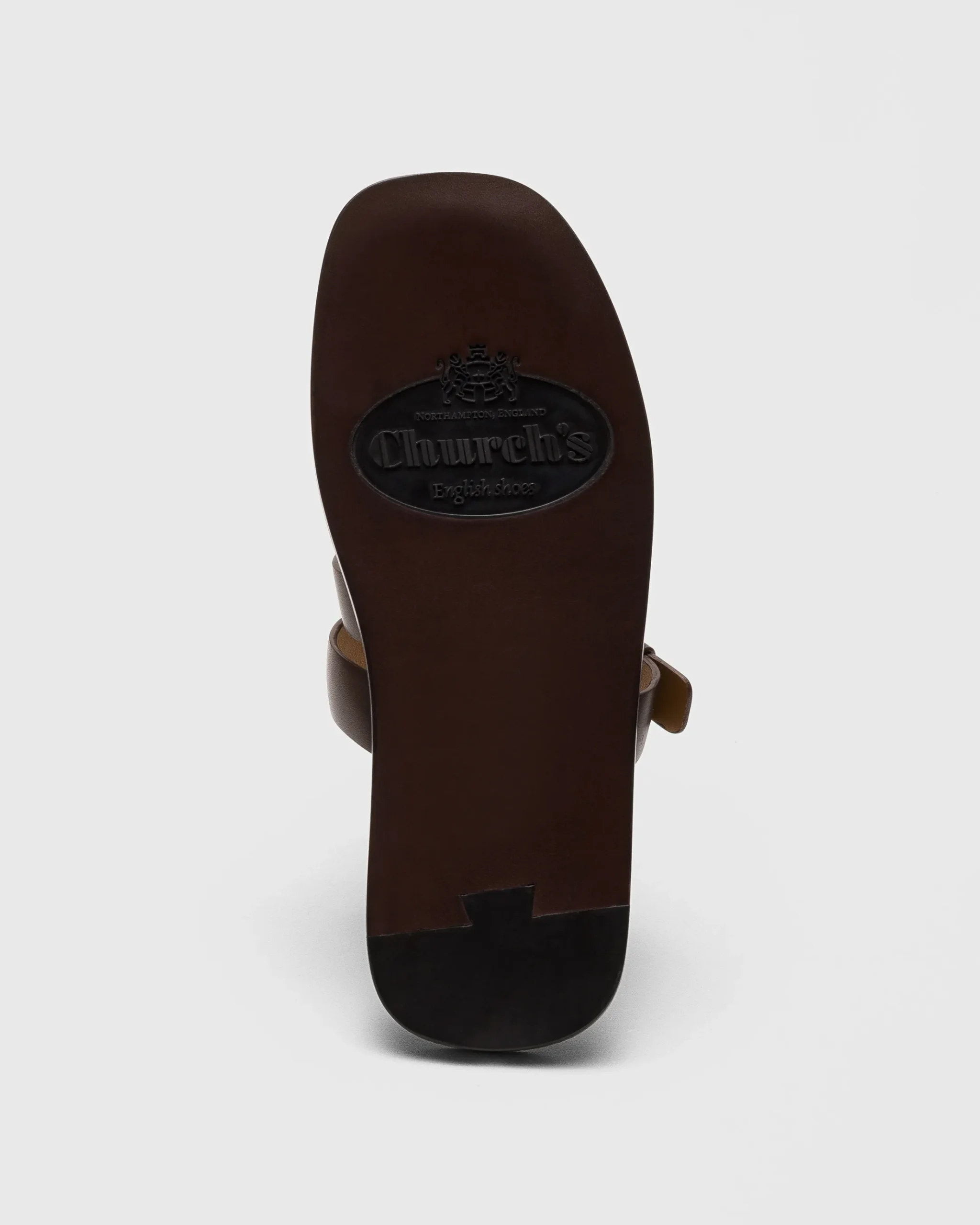Oban - Calfskin Mule Sandal with Antique Finish