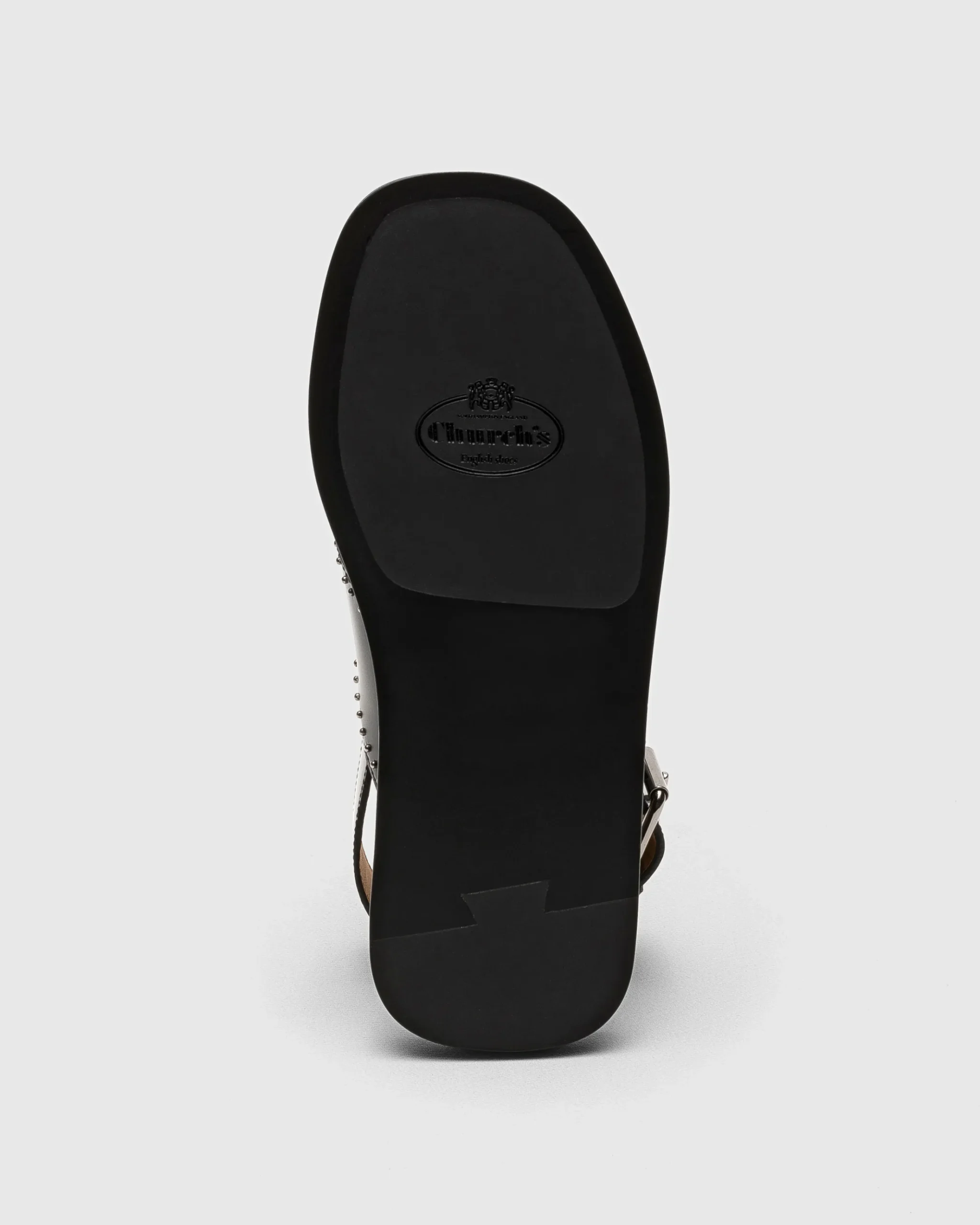 Oksana Met - Leather Crisscross Sandal with Studs