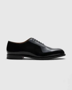 Oldford - Patent Leather Whole Cut Oxford