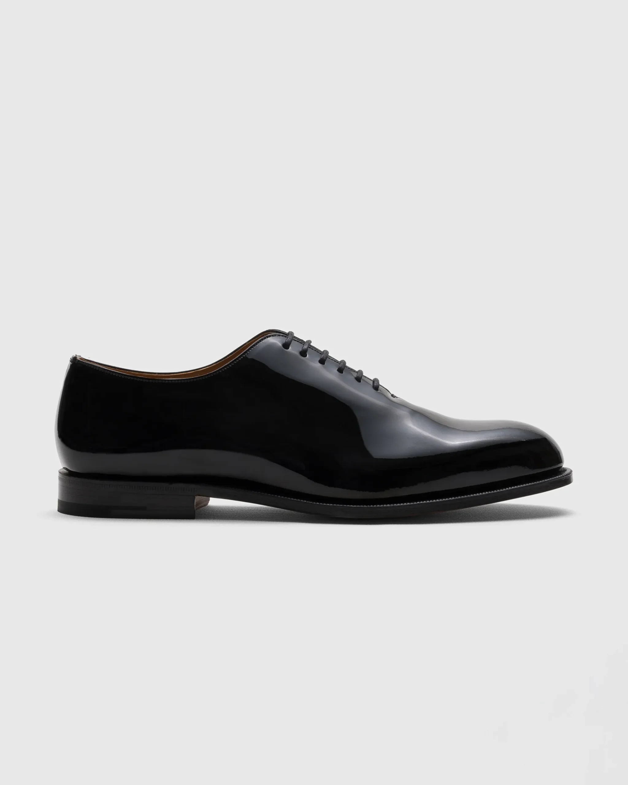 Oldford - Patent Leather Whole Cut Oxford