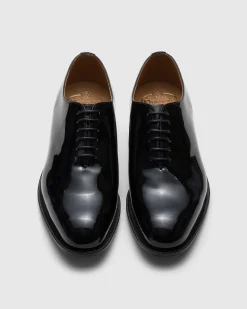 Oldford - Patent Leather Whole Cut Oxford