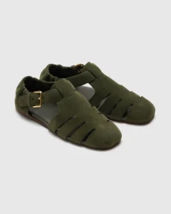 Olerine - Suede Sandal