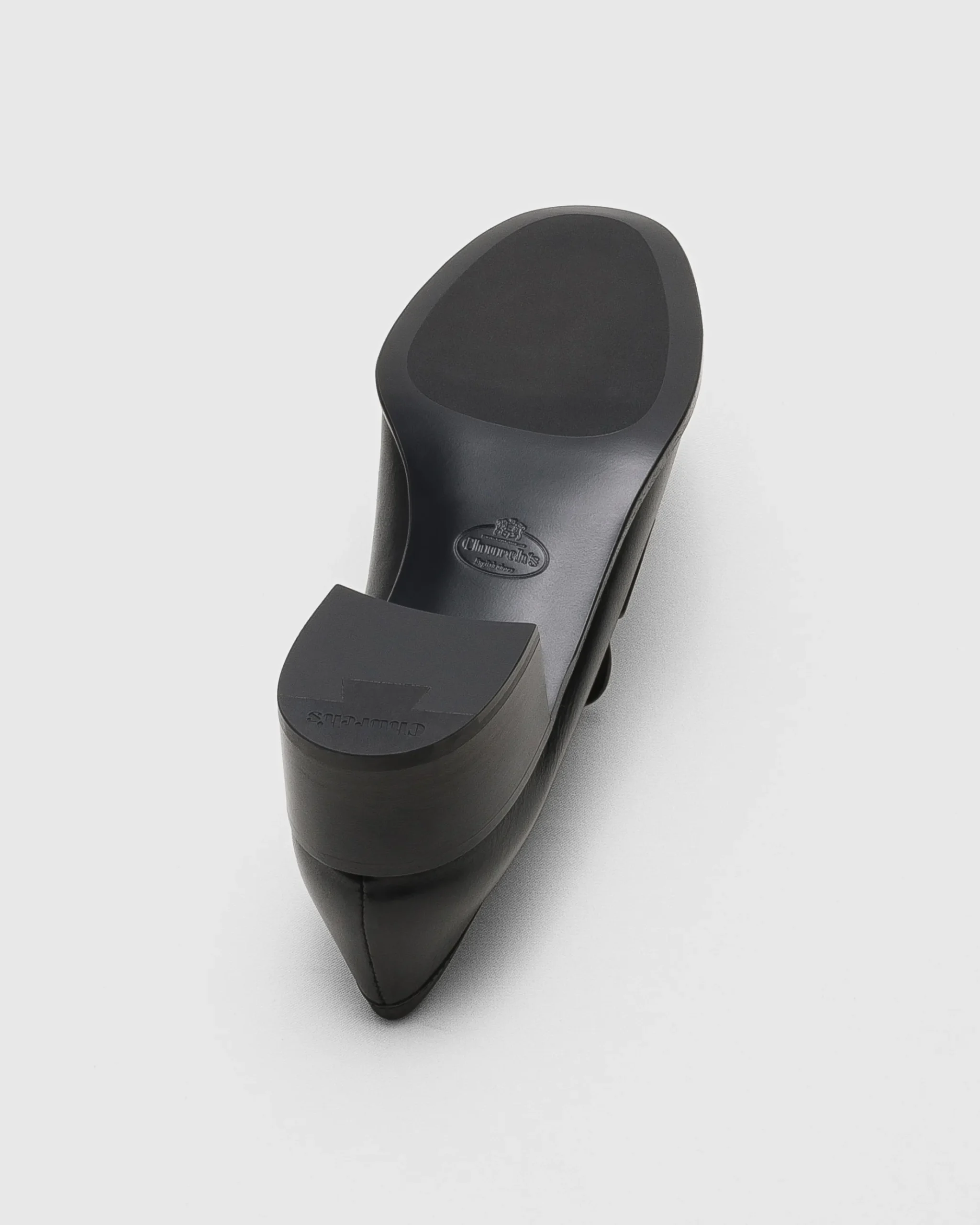 Ollie - Polished Fumé Leather Loafer