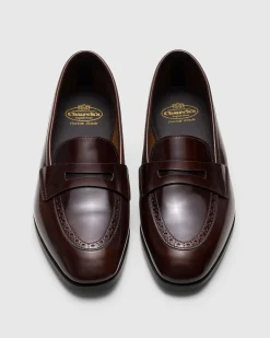Onyx - Polished Fumé Leather Loafer