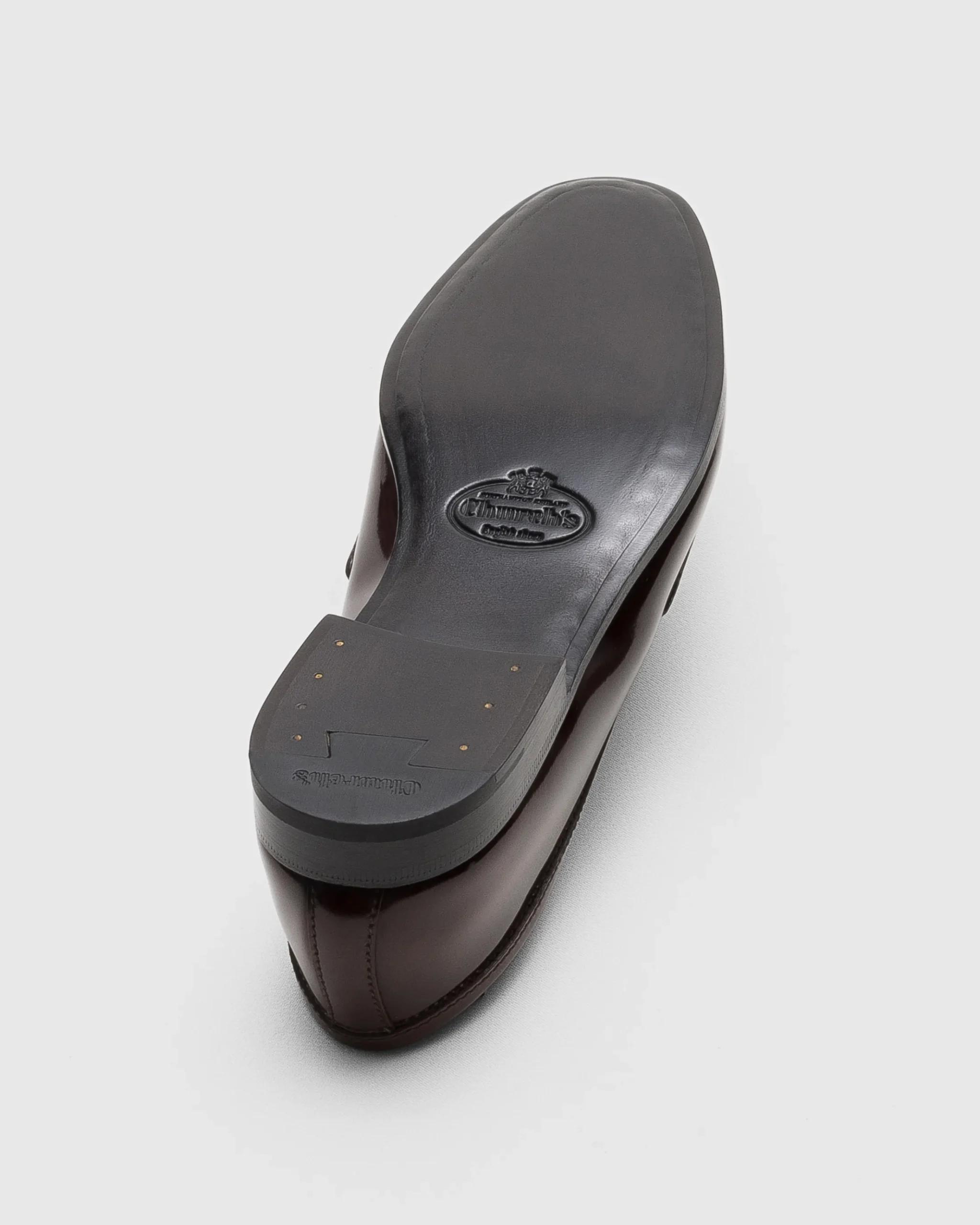 Onyx - Polished Fumé Leather Loafer