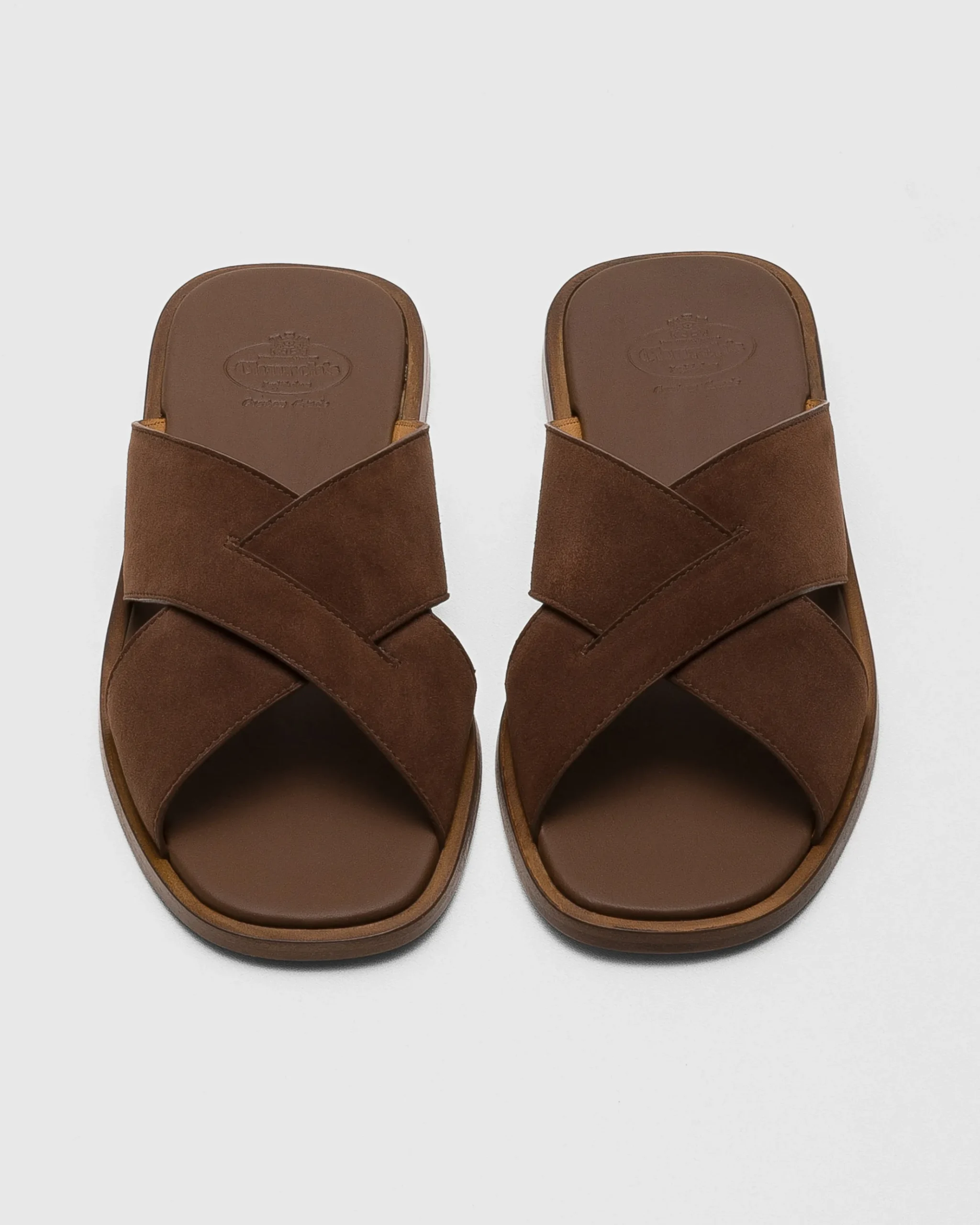 Oriyah - Suede Crisscross Sandal