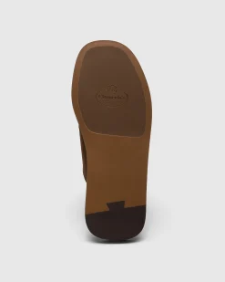 Oriyah - Suede Crisscross Sandal