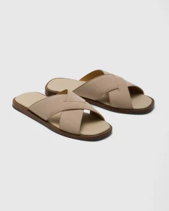 Oriyah - Suede Crisscross Sandal