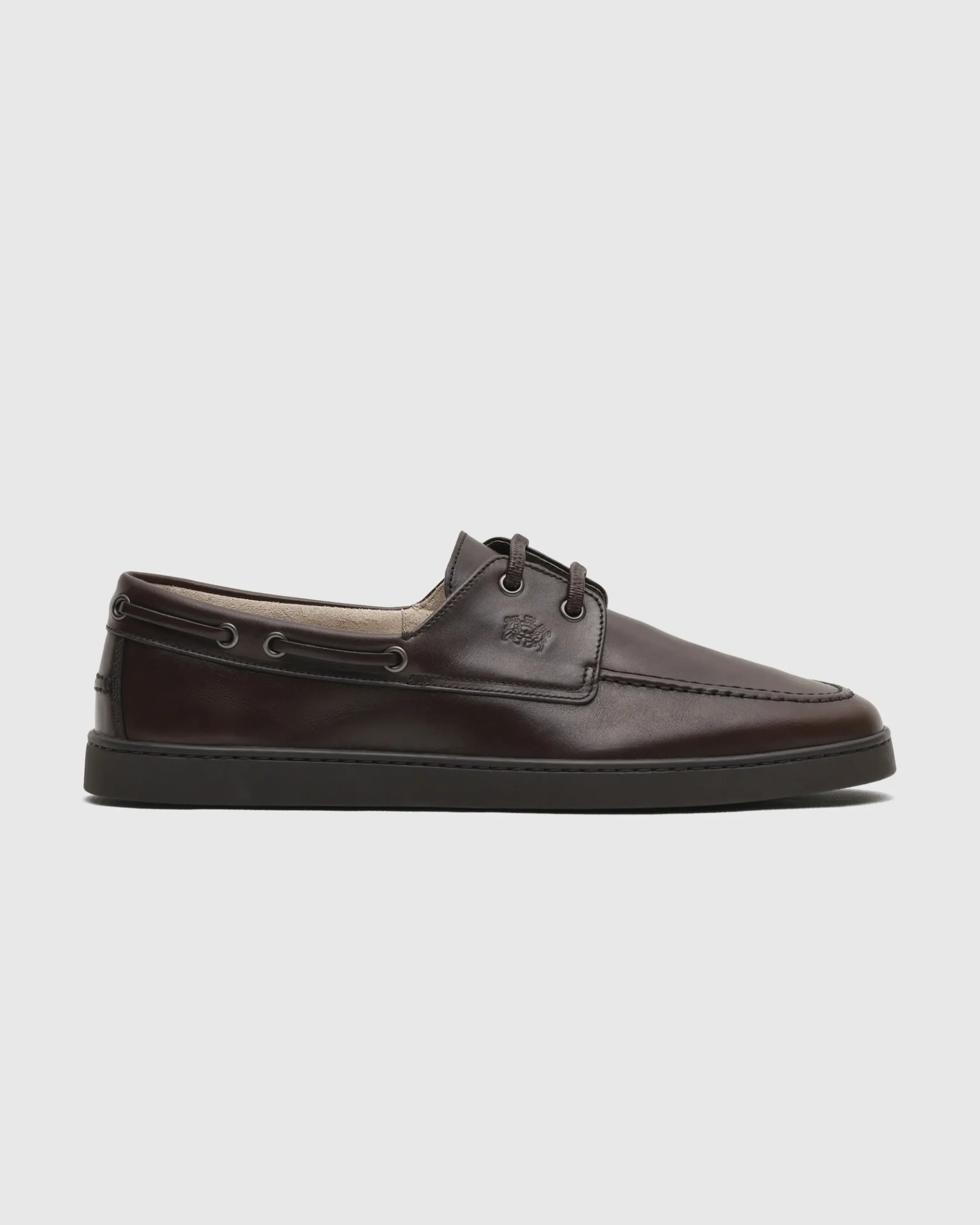 Peblees Beach - Pull-up Calfskin Slip-on Boat Shoe