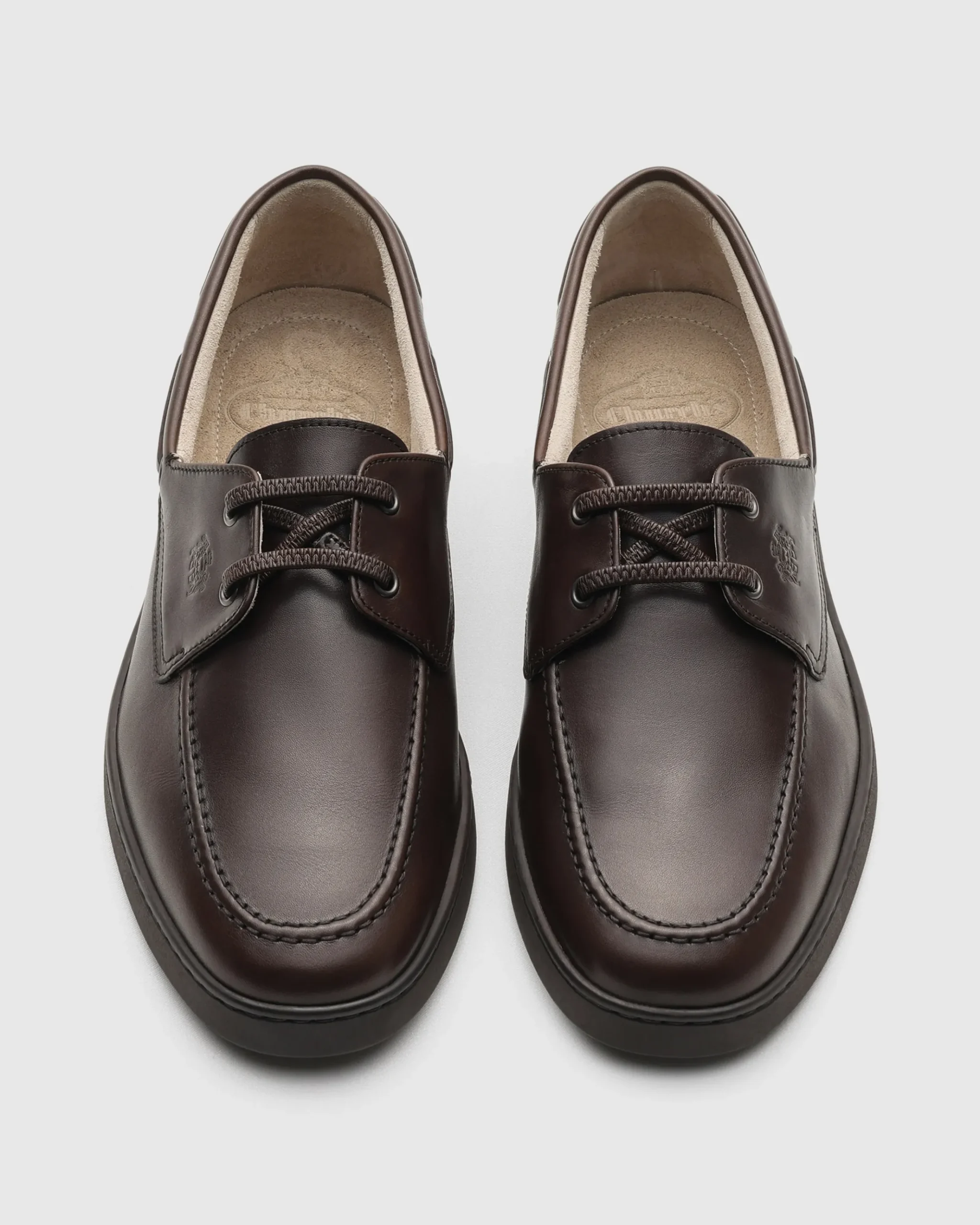 Peblees Beach - Pull-up Calfskin Slip-on Boat Shoe