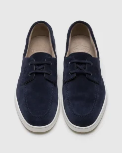 Peblees Beach - Suede Slip-on Boat Shoe