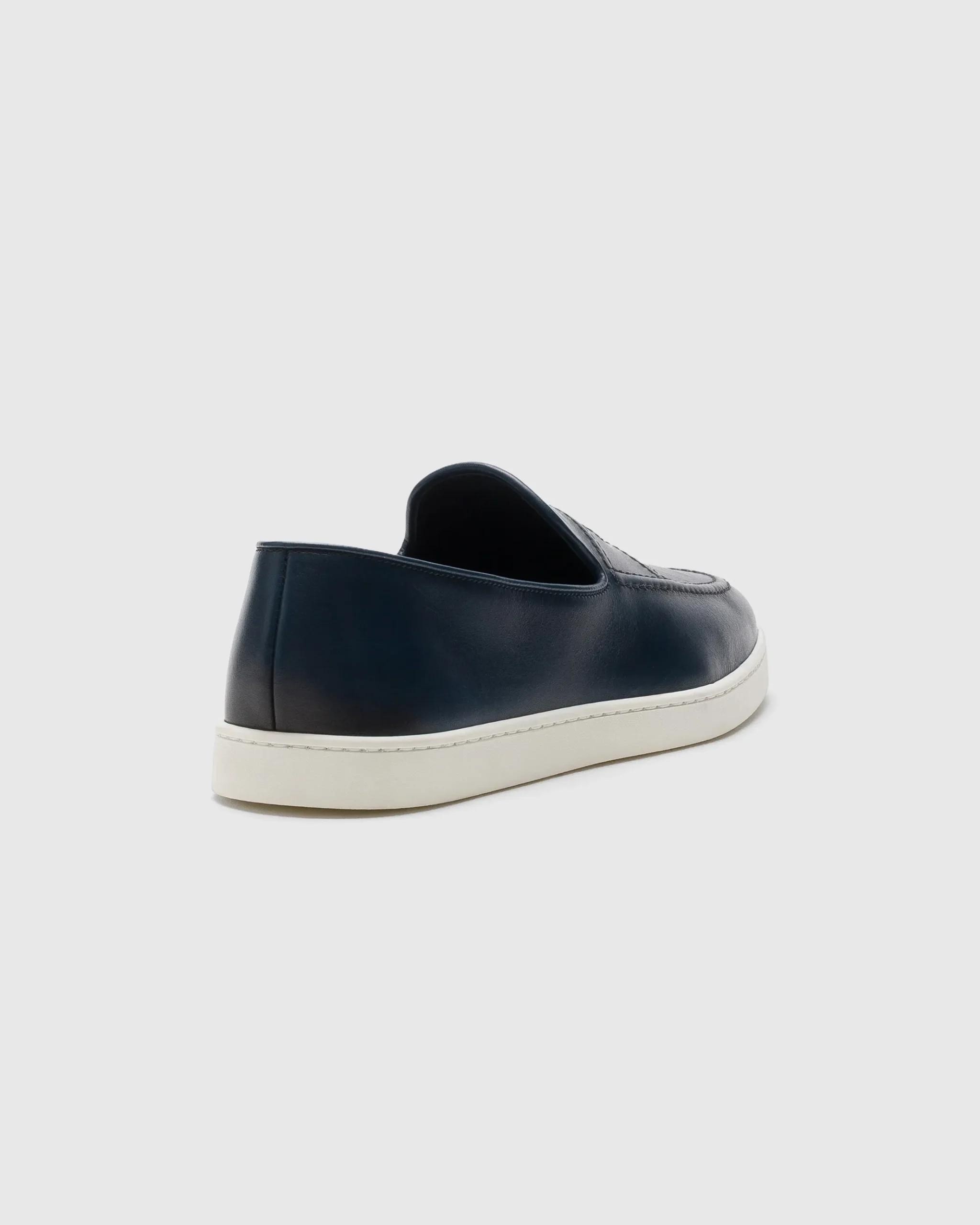 Peebles - Calfskin Loafer with Antique Finish