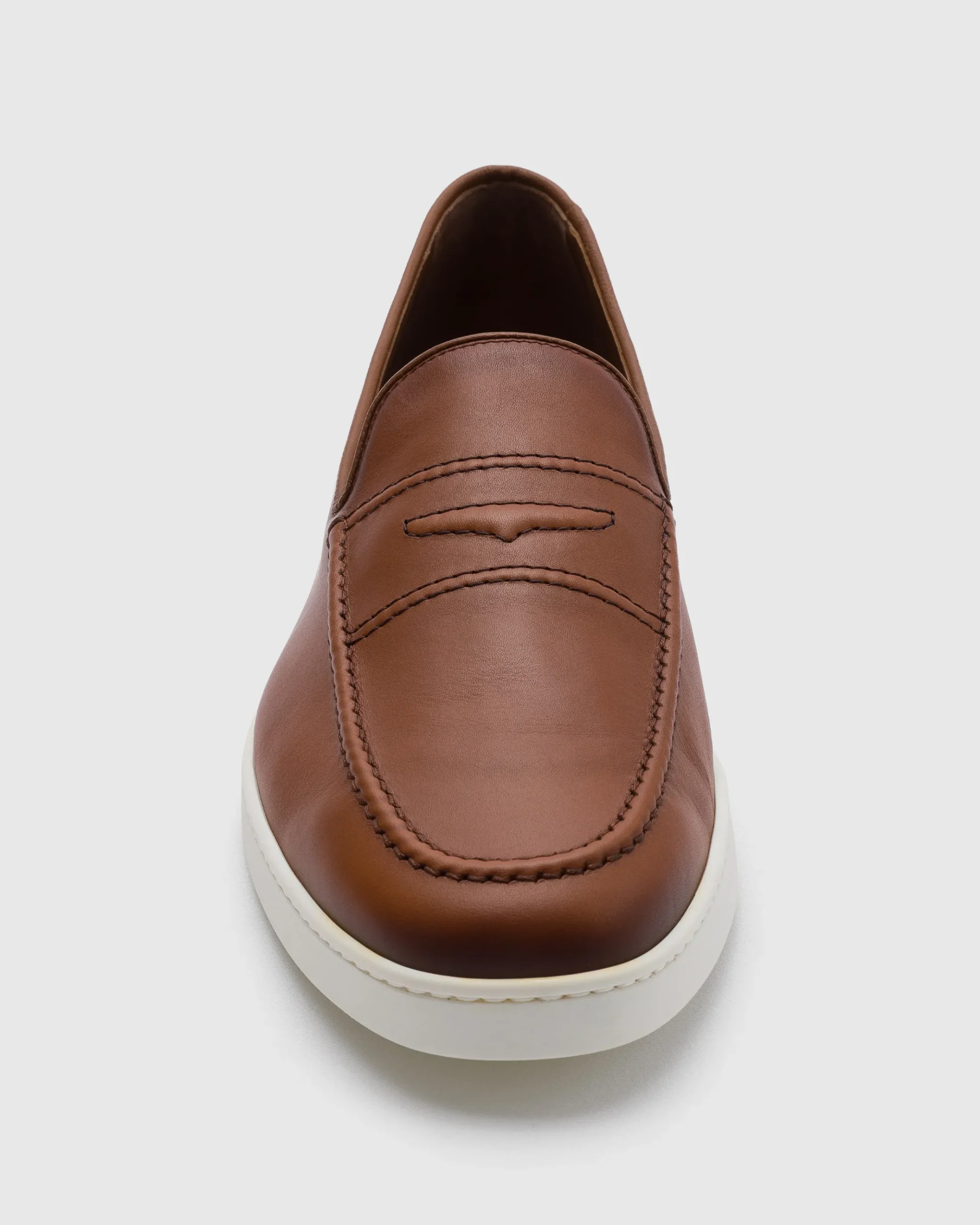 Peebles - Calfskin Loafer with Antique Finish