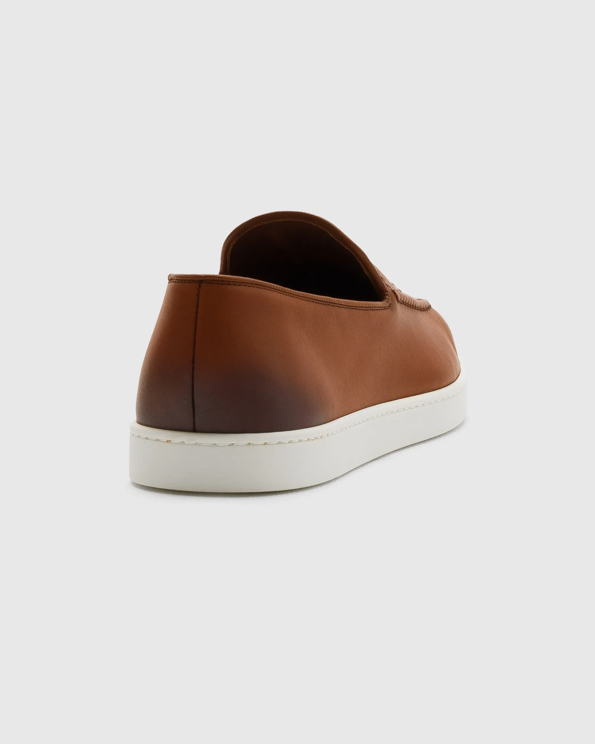 Peebles - Calfskin Loafer with Antique Finish