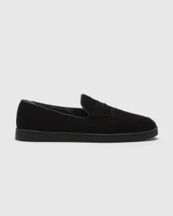 Peebles Fur - Suede and Sheepskin Loafer