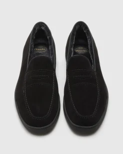 Peebles Fur - Suede and Sheepskin Loafer