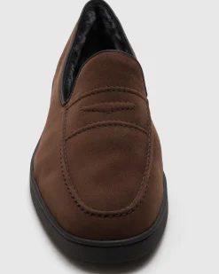 Peebles Fur - Suede and Sheepskin Loafer