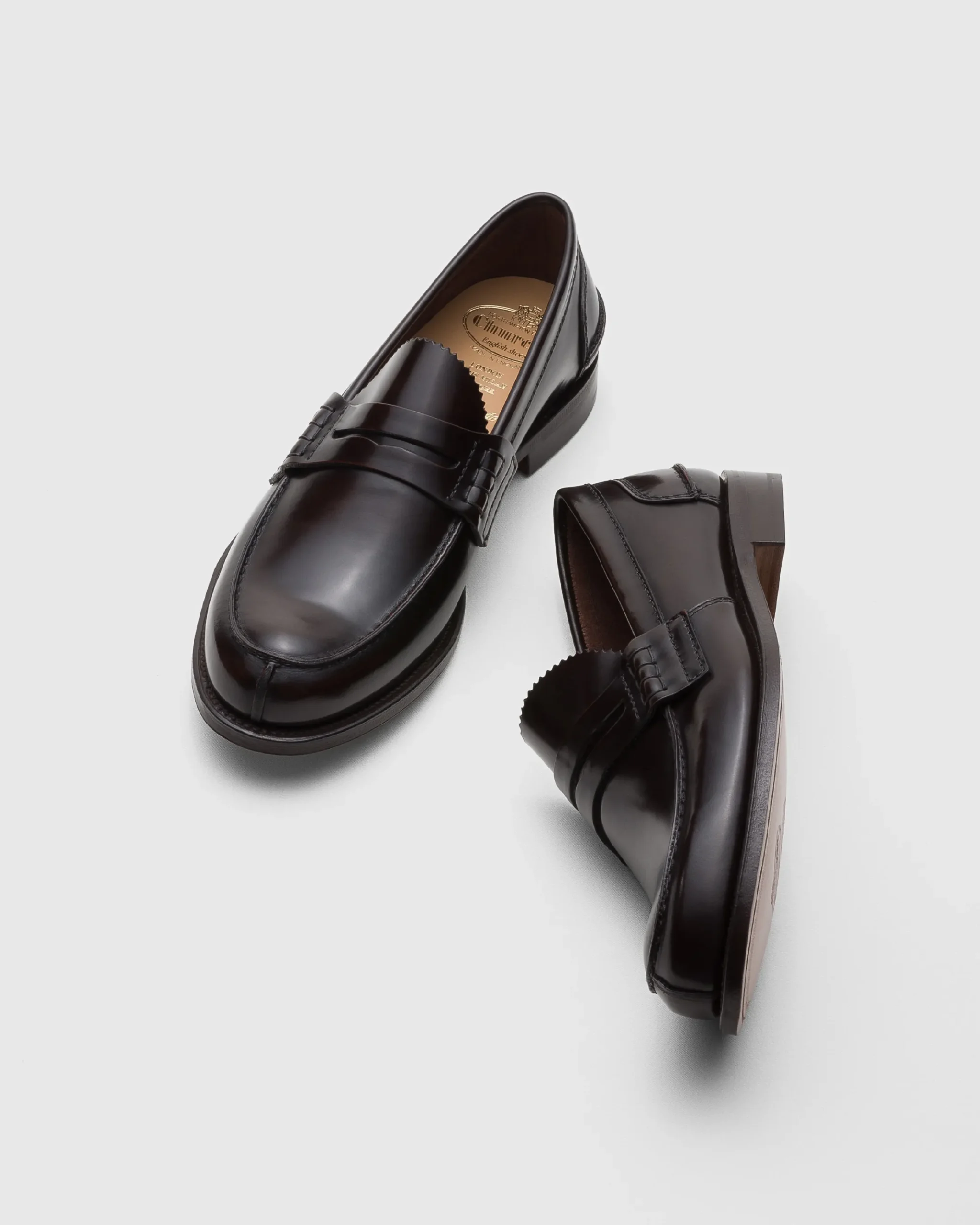 Pembrey - Bookbinder Fumè Penny Loafer
