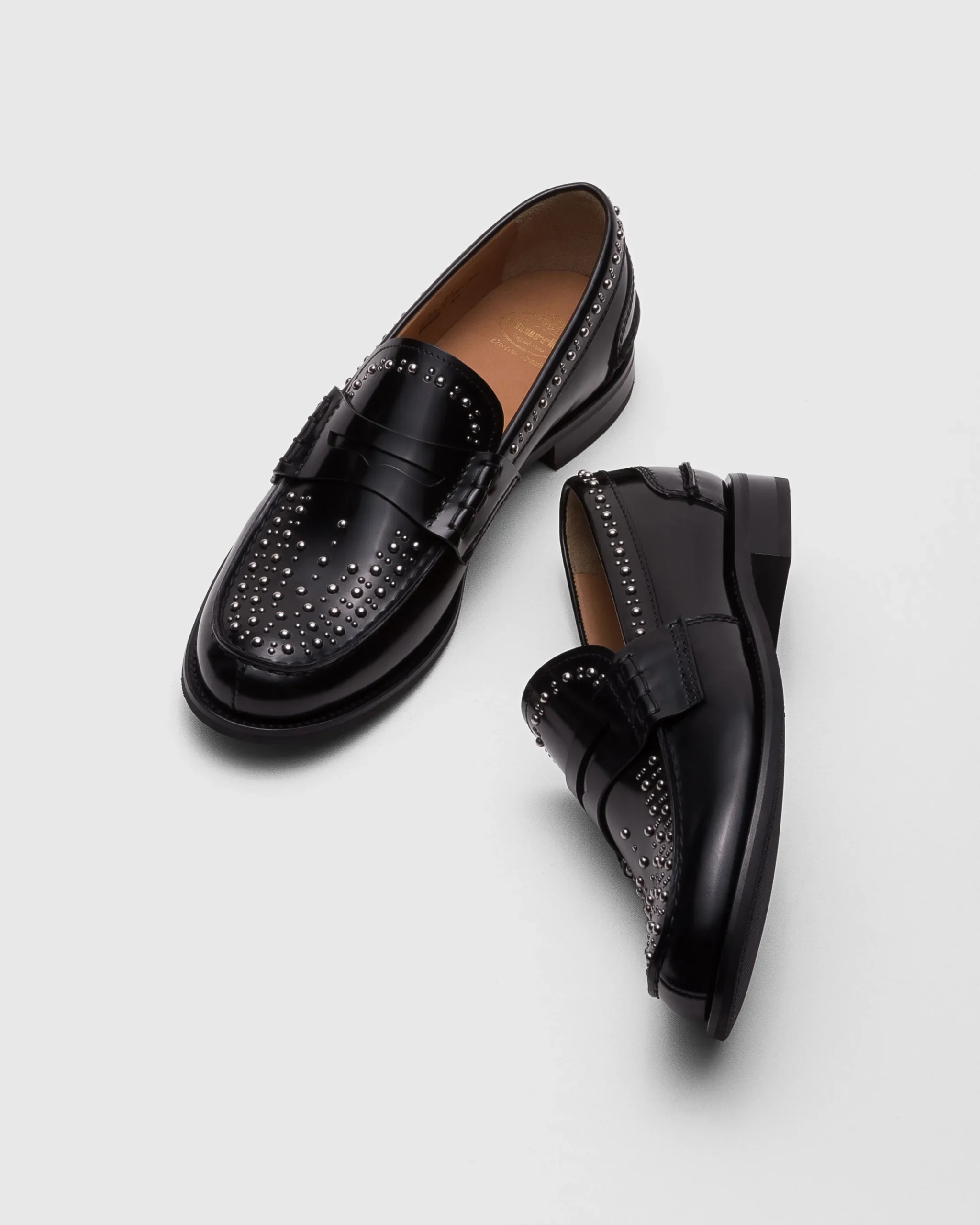 Pembrey Met. W - Polished Fumé Loafer