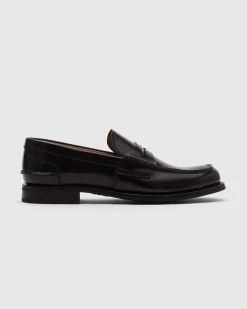 Pembrey W - Polished Fumè Loafer