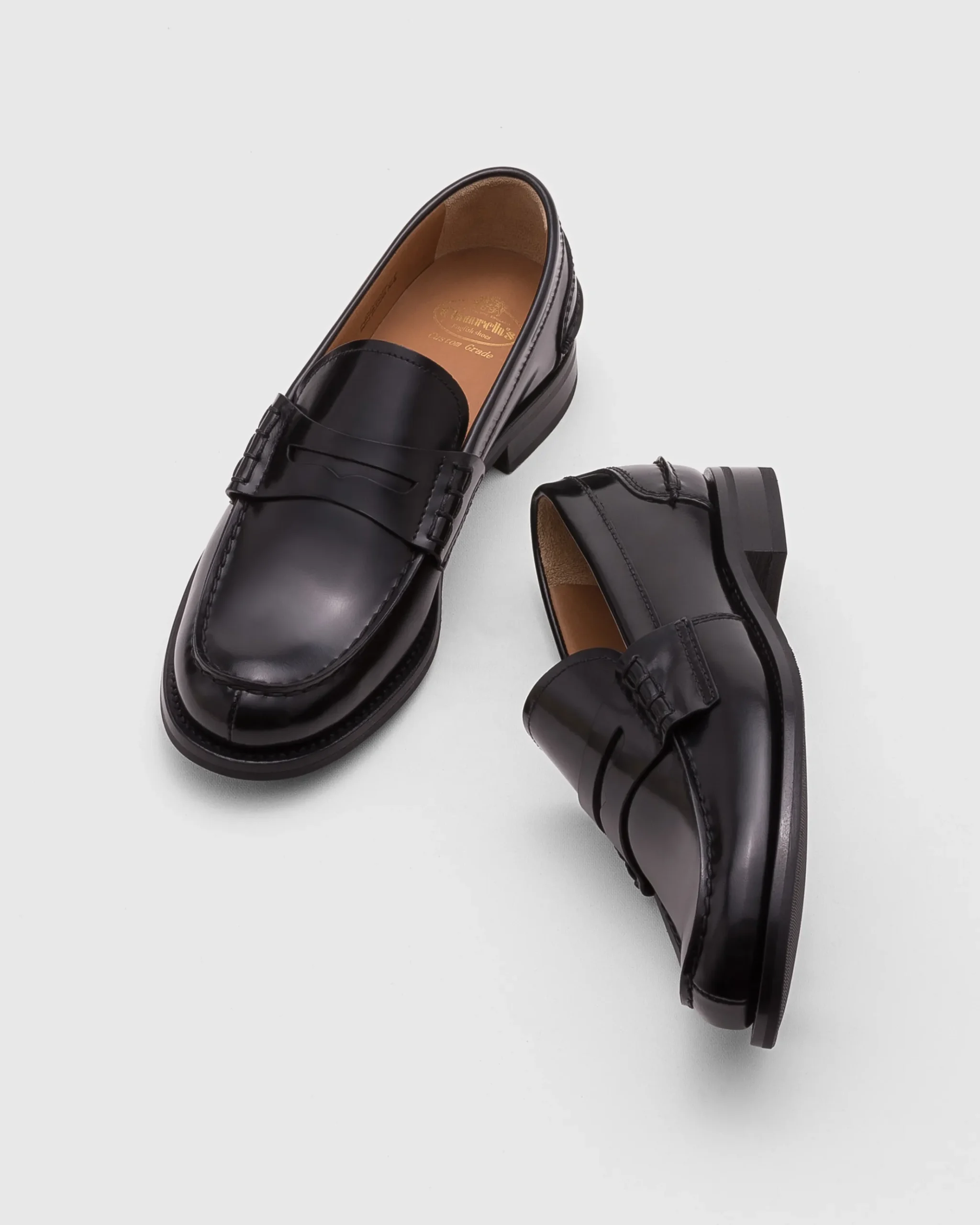 Pembrey W - Polished Fumè Loafer