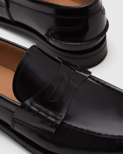 Pembrey W - Polished Fumè Loafer