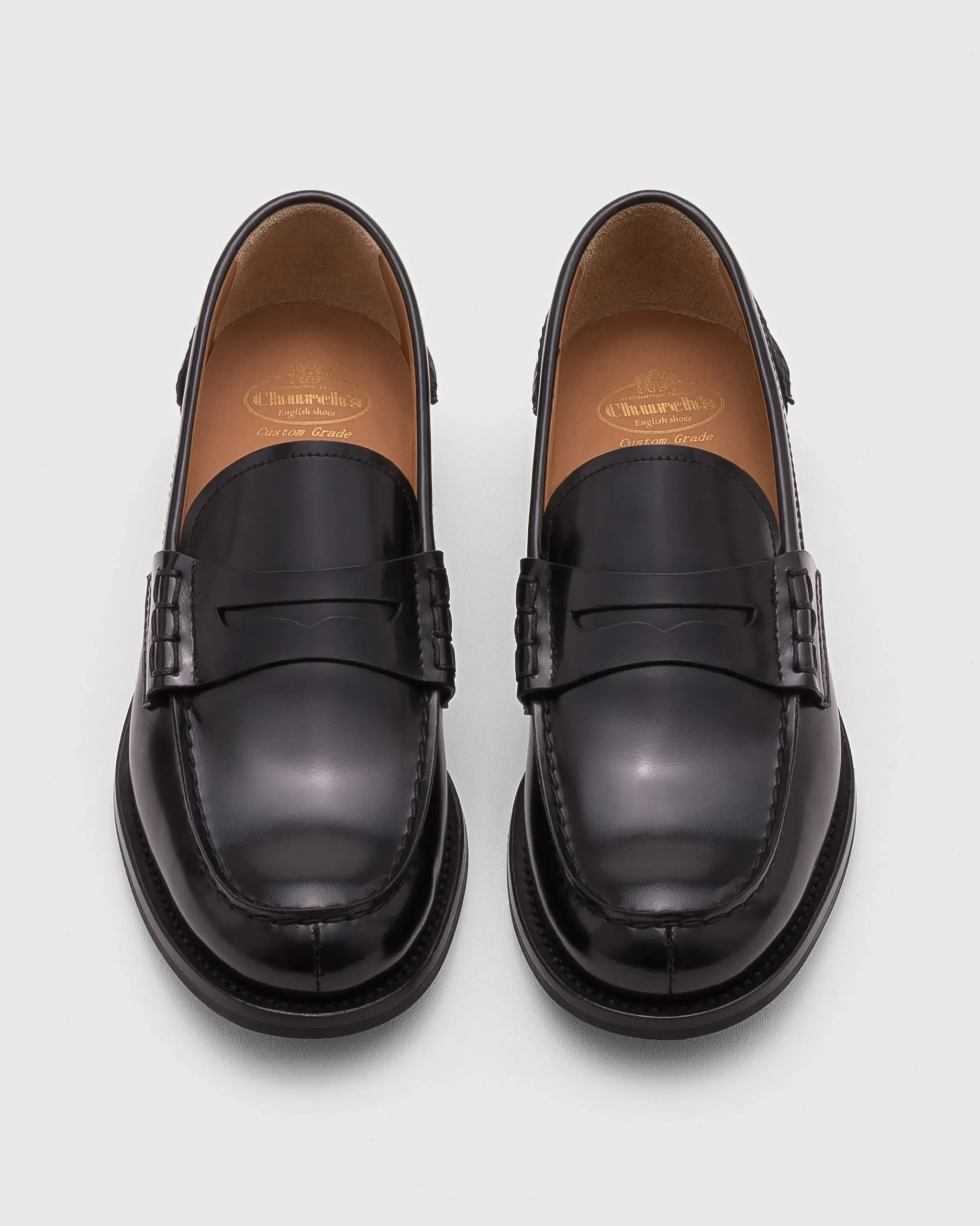 Pembrey W - Polished Fumè Loafer