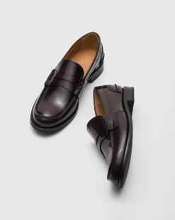 Pembrey W - Polished Fumè Loafer