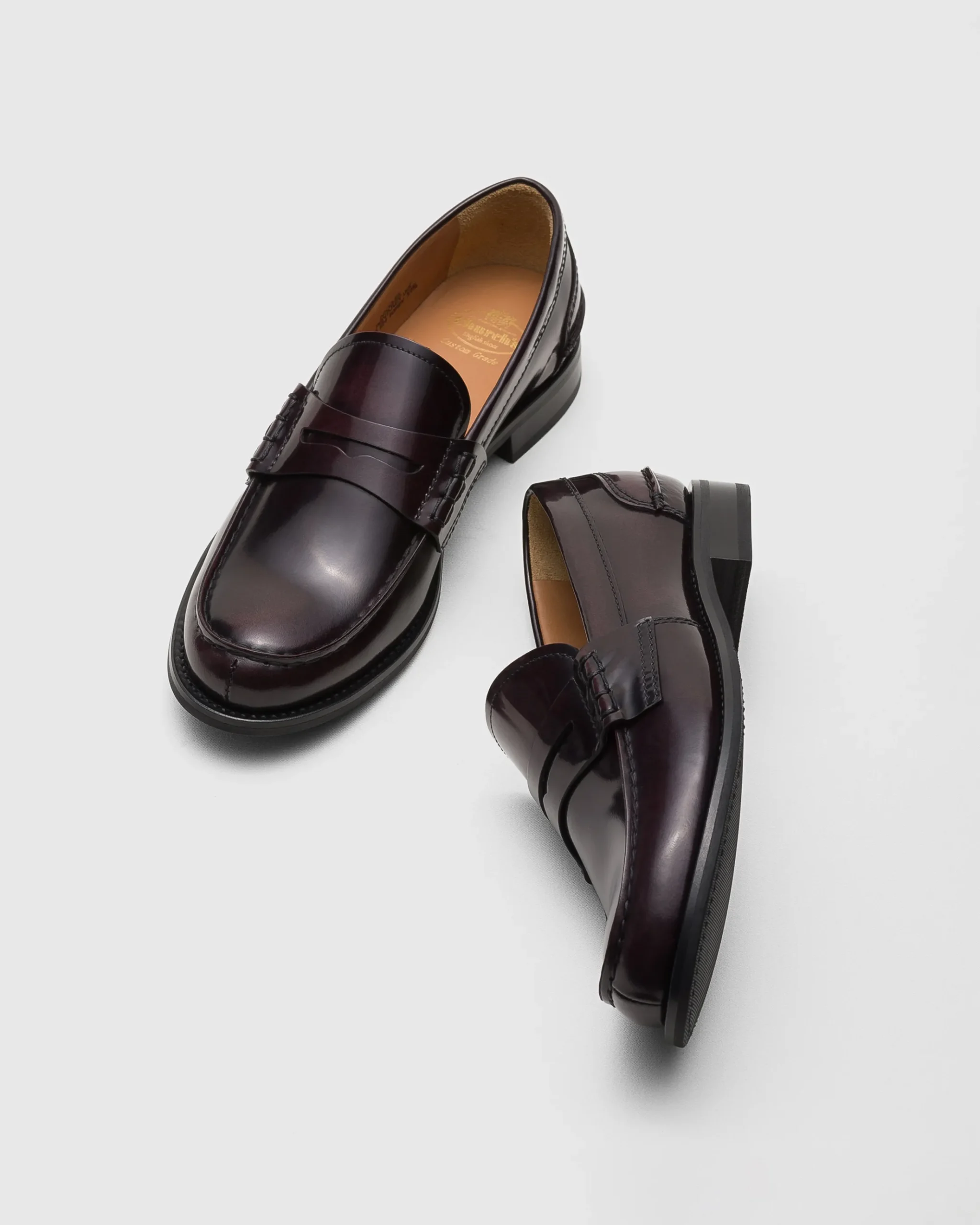 Pembrey W - Polished Fumè Loafer