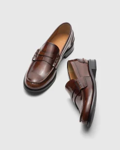 Pembrey W - Polished Fumè Loafer