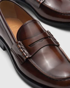 Pembrey W - Polished Fumè Loafer
