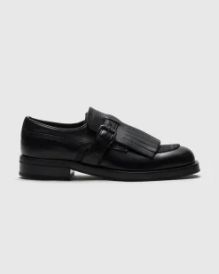 Piper - Soft Grain Leather Lace-up Monk Strap